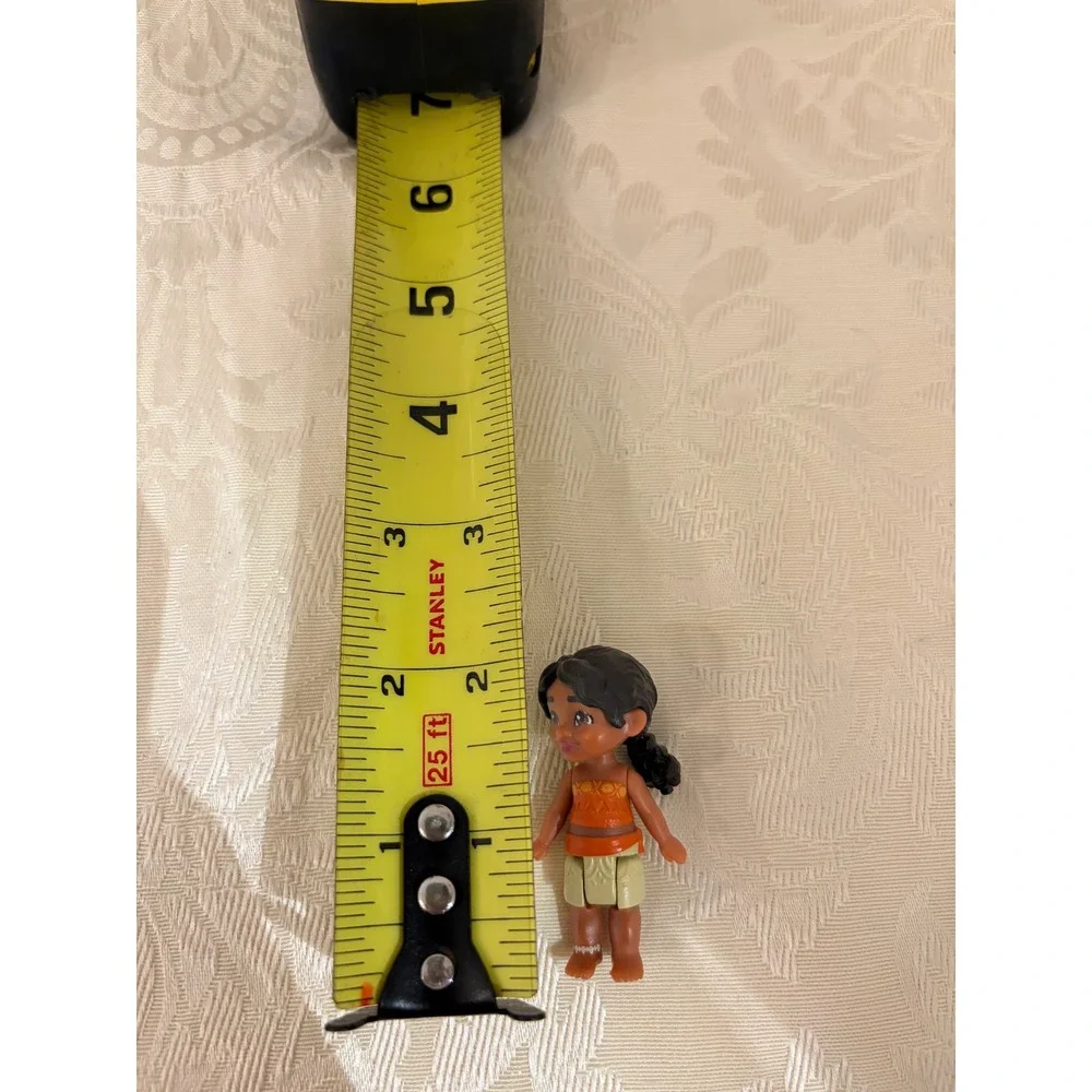 Disney Princess MagiClip Small Doll Lot Elsa Anna Belle Jasmine Moana Figures